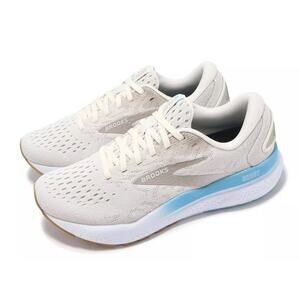 Brooks Ghost 16 Running shoe Coconut Château Grey size 8 W outdoors gym trainer